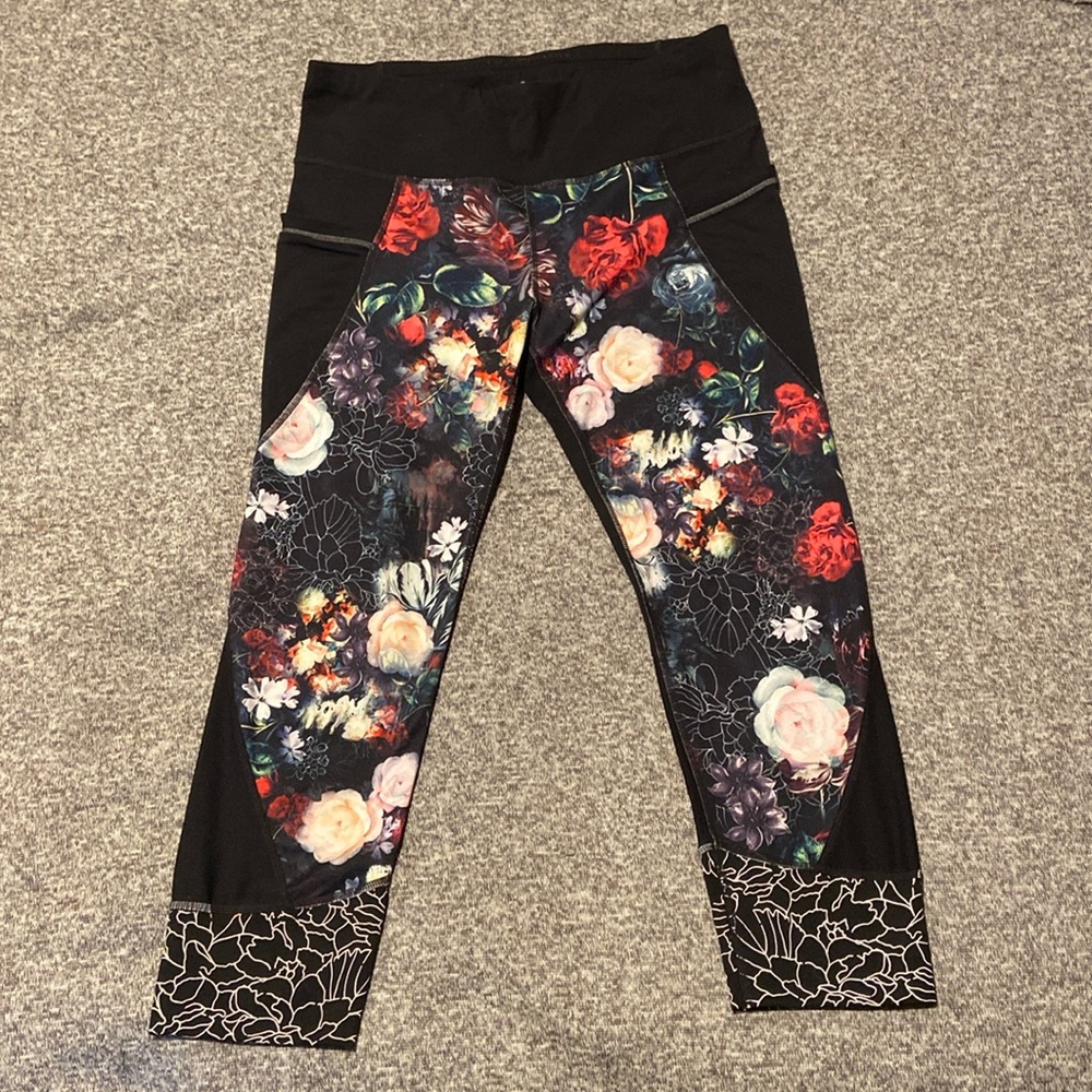 Athleta cropped leggings tights